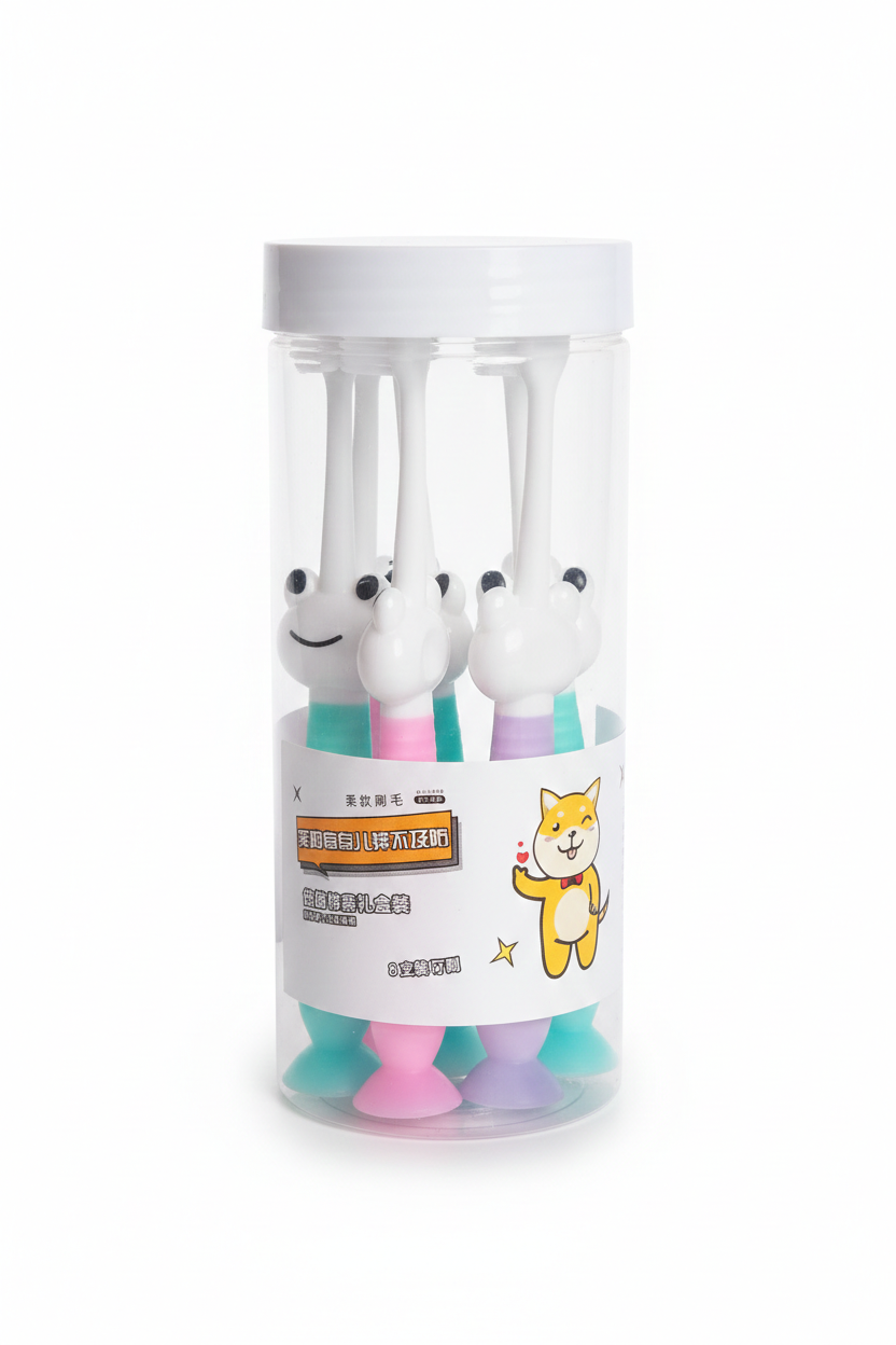 Kids soft toothbrush box of 8 pc MRP  200 Super soft brush