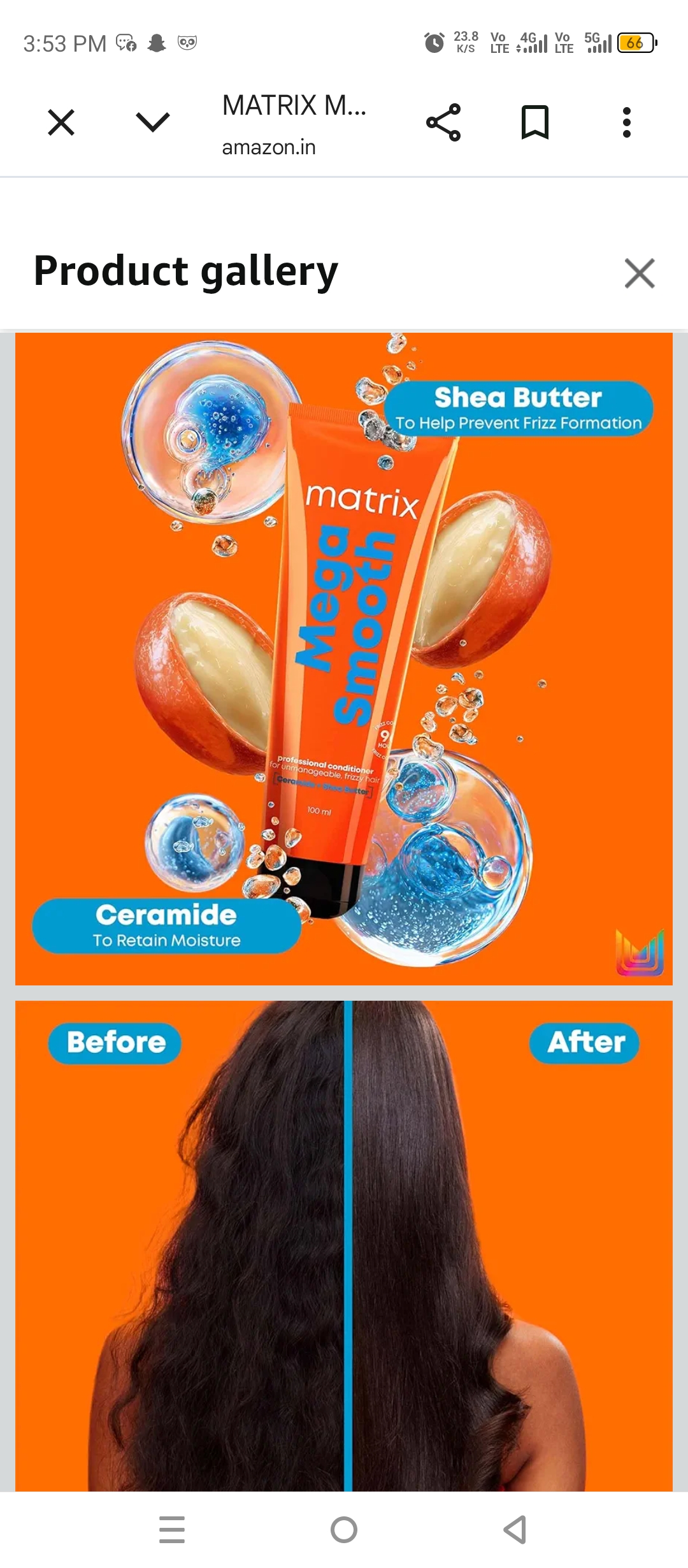 Matrix conditioner 100ml MRP 345