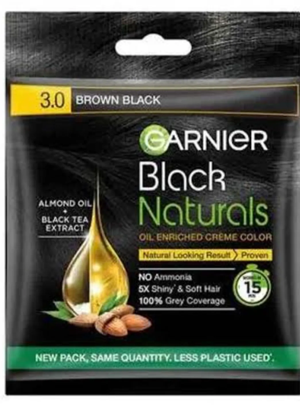 Garnier colour pouch 3 no. Brown black